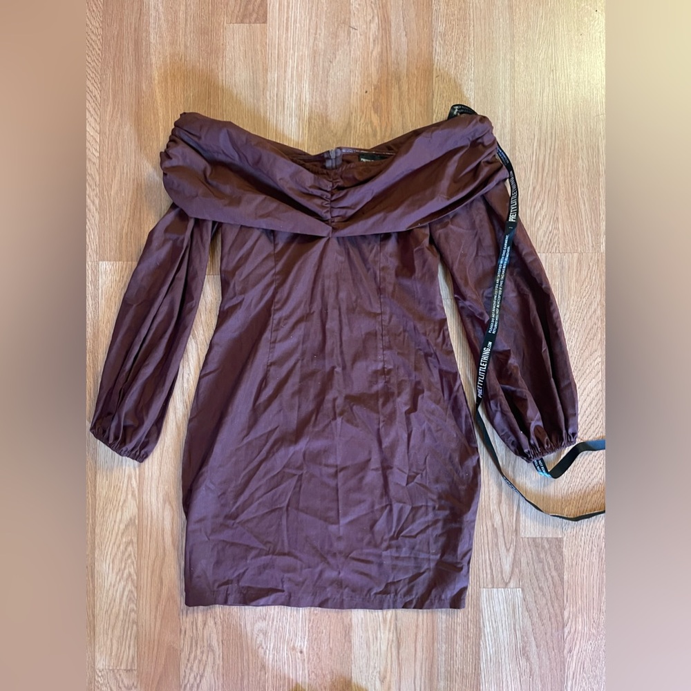 PLT BROWN DRESS